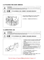 Предварительный просмотр 14 страницы Siruba PK522 Instructions And Parts List