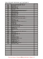 Предварительный просмотр 46 страницы Siruba PK522 Instructions And Parts List