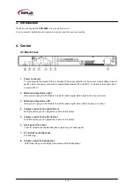 Preview for 5 page of Sirus CSX-4000 Manual