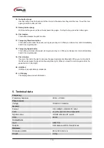 Preview for 7 page of Sirus CSX-4000 Manual