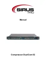 Sirus DualCom 52 Manual preview