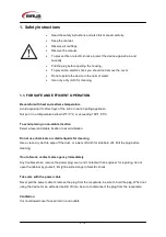 Preview for 3 page of Sirus MXA 3500 Manual