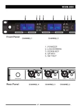 Предварительный просмотр 4 страницы Sirus WXM-800 Instruction Manual