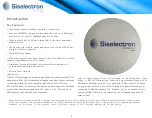 Preview for 3 page of Siselectron SWE2520 User Manual