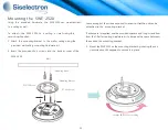 Preview for 13 page of Siselectron SWE2520 User Manual