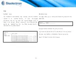 Preview for 53 page of Siselectron SWM3530 User Manual