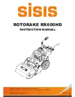 Предварительный просмотр 1 страницы Sisis ROTORAKE RR600HD Instruction Manual