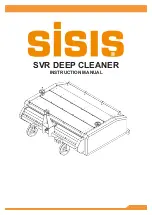 Предварительный просмотр 1 страницы Sisis SVR Deep Cleaner Instruction Manual