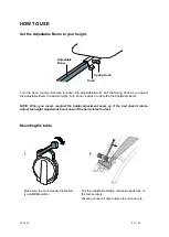 Предварительный просмотр 23 страницы Sissel Hang UP PRO Instructions For Use Manual