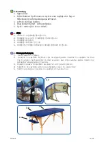 Preview for 15 page of Sissel Portable Massage Table Robust Instructions For Use Manual