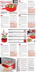 Preview for 1 page of SISTEMA Microwave 1103 Quick Start Manual