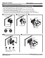 Preview for 2 page of Sistemalux MINICOOL SQUARE Instruction Sheet