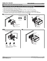 Preview for 4 page of Sistemalux MINICOOL SQUARE Instruction Sheet