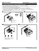 Preview for 5 page of Sistemalux MINICOOL SQUARE Instruction Sheet