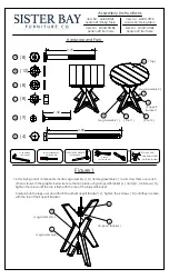 Sister Bay Hudson MHUD-DT28 Assembly Instructions preview