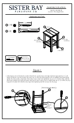 Sister Bay Hudson MHUD-S17B Assembly Instructions preview