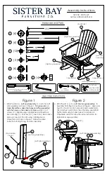 Sister Bay Hyannis Adirondack Rocker Aassembly Instructions preview