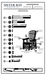 Preview for 1 page of Sister Bay HYANNIS MHYA-G-S-R Assembly Instructions