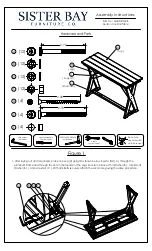 Sister Bay MHUD-DT60B Assembly Instructions preview