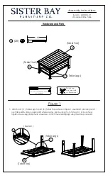 Preview for 1 page of Sister Bay MWOOD-CT Assembly Instructions