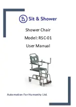 Sit & Shower RSC-01 User Manual preview