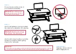 Предварительный просмотр 3 страницы Sit-Stand flytta RISER M Assembly Manual