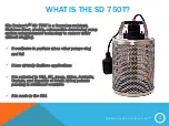 Preview for 2 page of SITE DRAINER SD 750T Instruction Manual