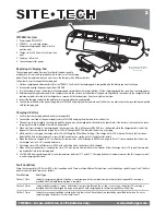 Preview for 2 page of Site Technology TWC6ML User Manual