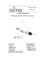 Site Digital Angle Finder Instruction Manual preview