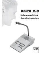 Sitec DELTA 2.0 Operating Instructions Manual preview