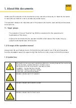 Preview for 4 page of Sitec PESCHL eos Transfer Tray P7810 Operation Manual