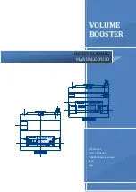 Preview for 1 page of SITECNA VOLUME BOOSTER VB04 User Manual