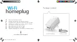 Предварительный просмотр 2 страницы Sitecom homeplug Installation Manual