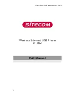 Sitecom IT-002 User Manual preview