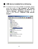 Предварительный просмотр 18 страницы Sitecom USB to Fast IrDA User Manual