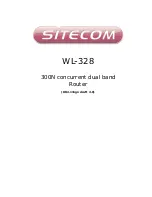 Sitecom WL-328 User Manual preview