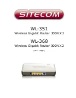 Sitecom WL-351 User Manual preview