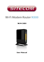 Sitecom WLM-2600 User Manual preview