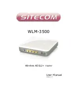 Sitecom WLM-3500 User Manual preview