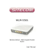 Sitecom WLM-5501 User Manual preview