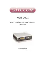 Sitecom WLR-2001 User Manual preview