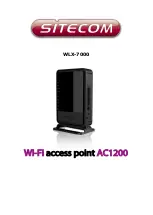 Предварительный просмотр 1 страницы Sitecom WLX-7000 Manual