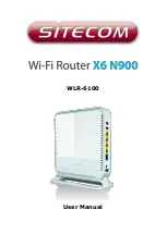 Preview for 1 page of Sitecom X6 N900 User Manual