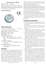Siterwell GS558A User Manual preview