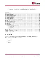 SiTime SiT6503EB User Manual предпросмотр