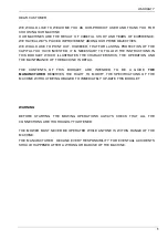 Preview for 3 page of sitrex SB150 Assembly, Use And Maintenance