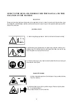 Предварительный просмотр 3 страницы sitrex SR 320/8 H Use And Maintenance Spare Parts List