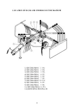 Предварительный просмотр 8 страницы sitrex SR 320/8 H Use And Maintenance Spare Parts List