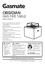 Sitro Group Gasmate Obsidian GM142-161 Installation, Operation & Maintenance Instructions Manual preview