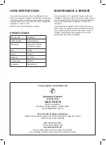 Preview for 8 page of Sitro Group Gasmate Watertech HWS0012 Instructions Manual